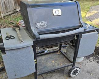 Webber propane grill