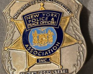 Badge - New York Police & Peace Officers Association, Inc