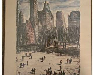 Skating in Central Park