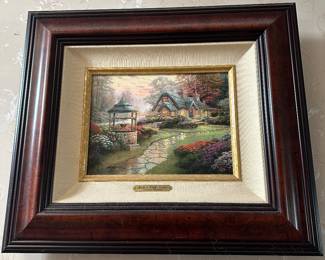 Thomas Kinkade wall art lim ed different sizes