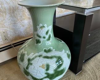 Celadon vase
