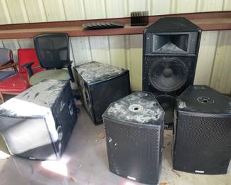 Eastern Acoustic and Yamaha Subwoofers
