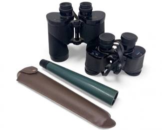 133 VintageBinocularsBalscopeTen10PowerSpottingScope