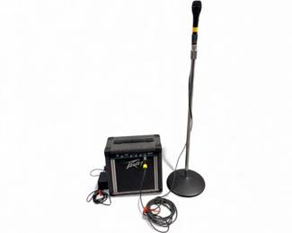108 PeaveySoloPortableSoundSystemwMicrophoneStand