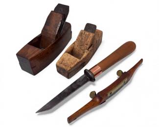 99 AntiqueWoodworkingTools2PlanesKnifeSpokeshave