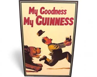 60 VintageGuinnessMyGoodnessMyGuinnessFoamBoardPoster