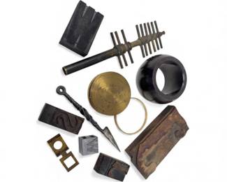 89 VintageMetalIndustrialPartsToolsBlocksHardware