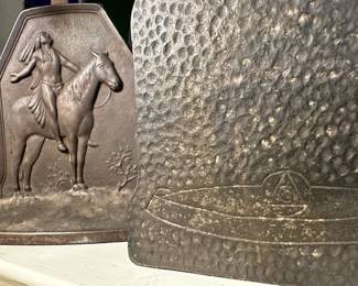 Auction Native American Bookends