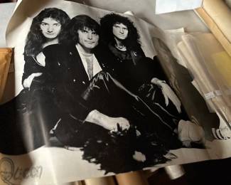 Auction Rock N Roll Poster Queen