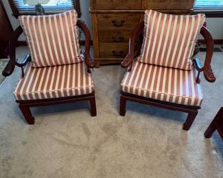 Unique rosewood chairs from Hong King