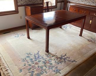 Rug- 102” width x 144” length