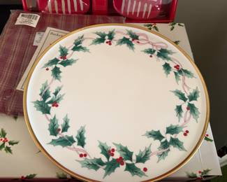 Lenox Holiday Plate