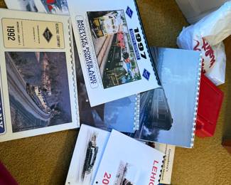 Train Calendars over many years