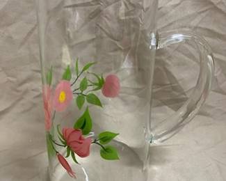 Franciscan Desert Rose Clear Pitcher 