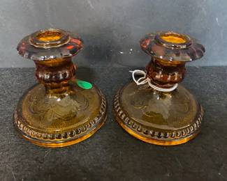 Pair Tiara Candleholder