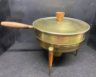 Mid-Century Chafing Dish 