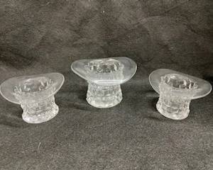 American Fostoria Top Hats