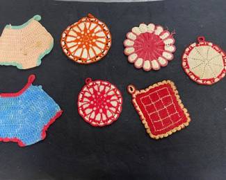 Crocheted Pot Holders 