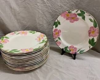Franciscan Desert Rose Dinner Plates 