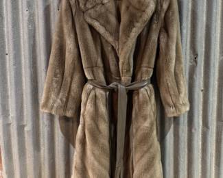 Vintage Tissavel Faux Fur Coat – Made in France