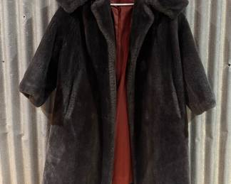 60s ILGWU Faux Fur Coat – Union Made