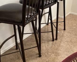 Three Bar Stool Chairs