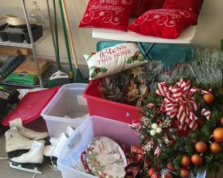 Ice Skates, Wreaths, Pillows, And More