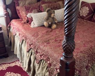 Big Beautiful Four Poster Bed