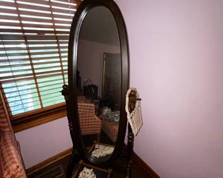 Vintage full length mirror 