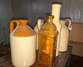 Antique jugs
