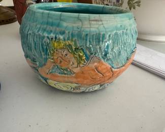 Joann Greenberg signed pottery