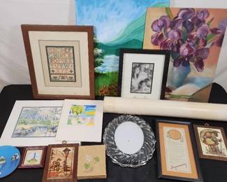 Mystery Lot Of Wall Decor