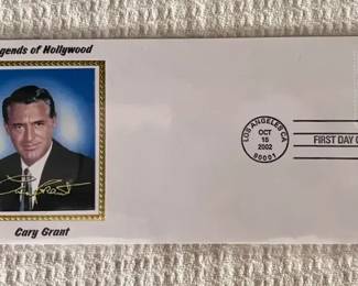 USPS First Day Of Issue Cary Grant Legends of Hollywood Stamp