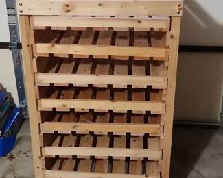 Wooden Storage Rack