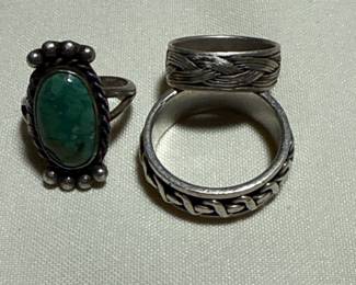 Sterling rings