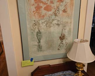 Edna Hibel signed litho $250