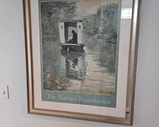 Claude Monet "The Studio Boat"