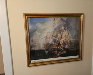 Framed Nautical Print