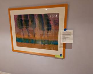 George Shipperley "Reflections" Pastel & Oil Value $1800