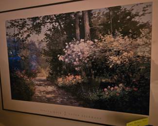 Peter Beckman Print Spring Walk Value