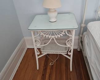 Vintage Wicker Table