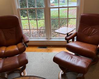 Ekornes Stressless Recliners and Ottomans