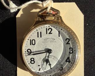 Vintage Hamilton 23 Jewels Railway Special Pocket Watch...Can be Seen at Checkout