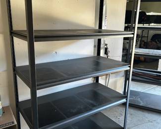 4 heavy steel racks