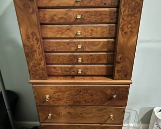 jewelry armoire and jewelry