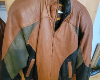 Leather jacket