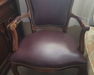 Leather chair