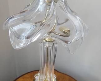 Made in France crystal lamp