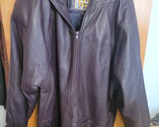 Leather jacket