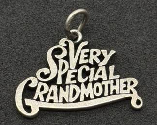 Sterling Silver James Avery Very Special Grandmother